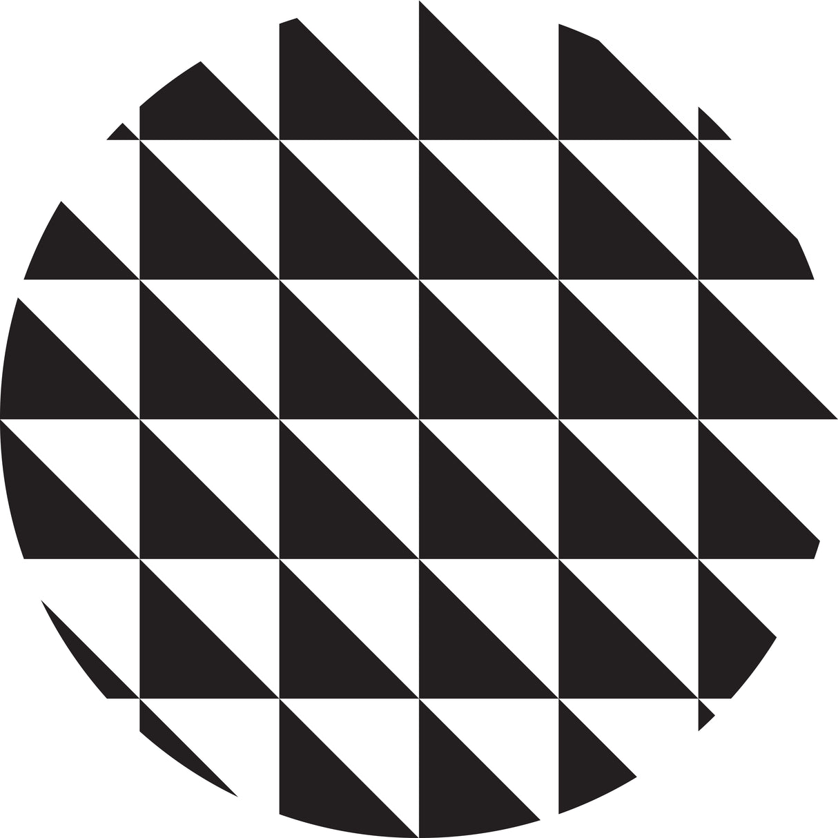 Triangles Dye Sub Rug