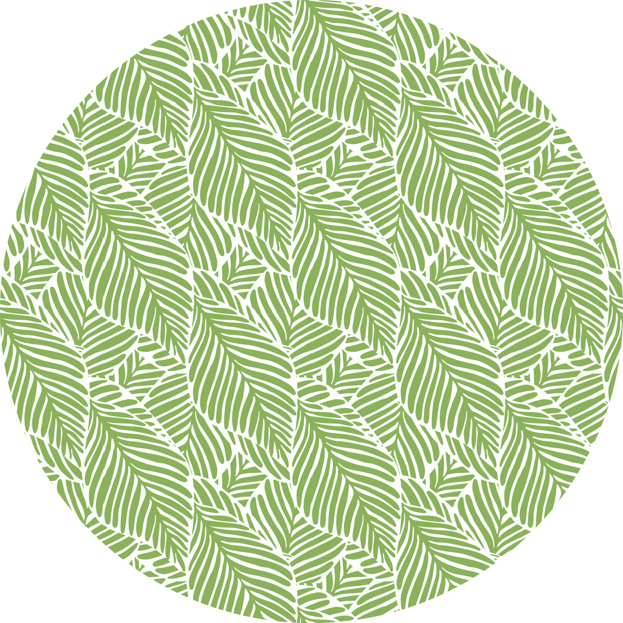 Green Leaf Dye Sub Rug