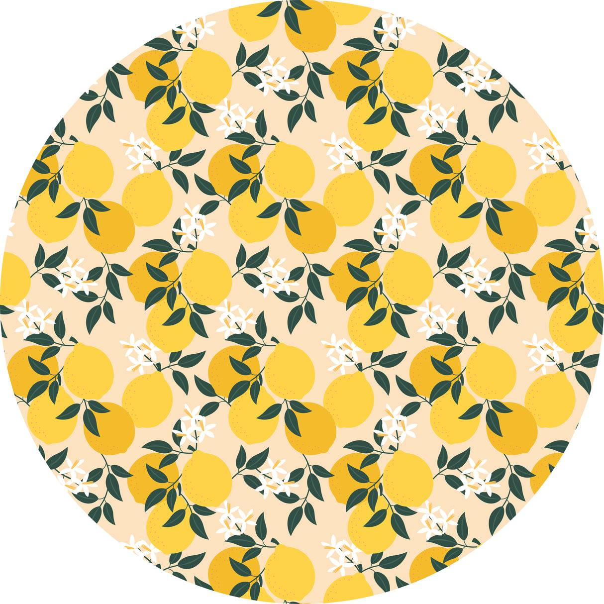 Lemons Vinyl Mat