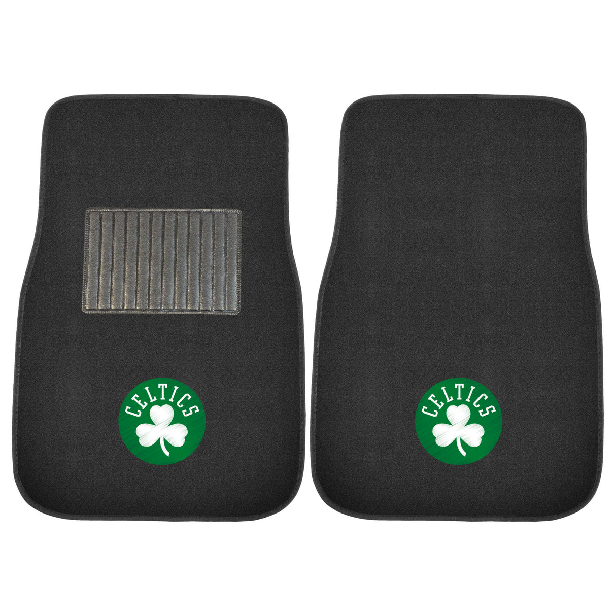 Boston Celtics 2-pc Embroidered Car Mat Set