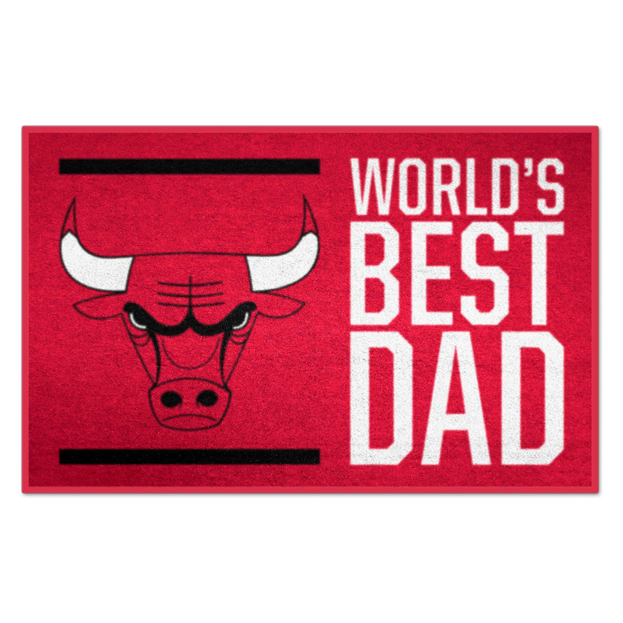 Chicago Bulls Starter Mat - World's Best Dad