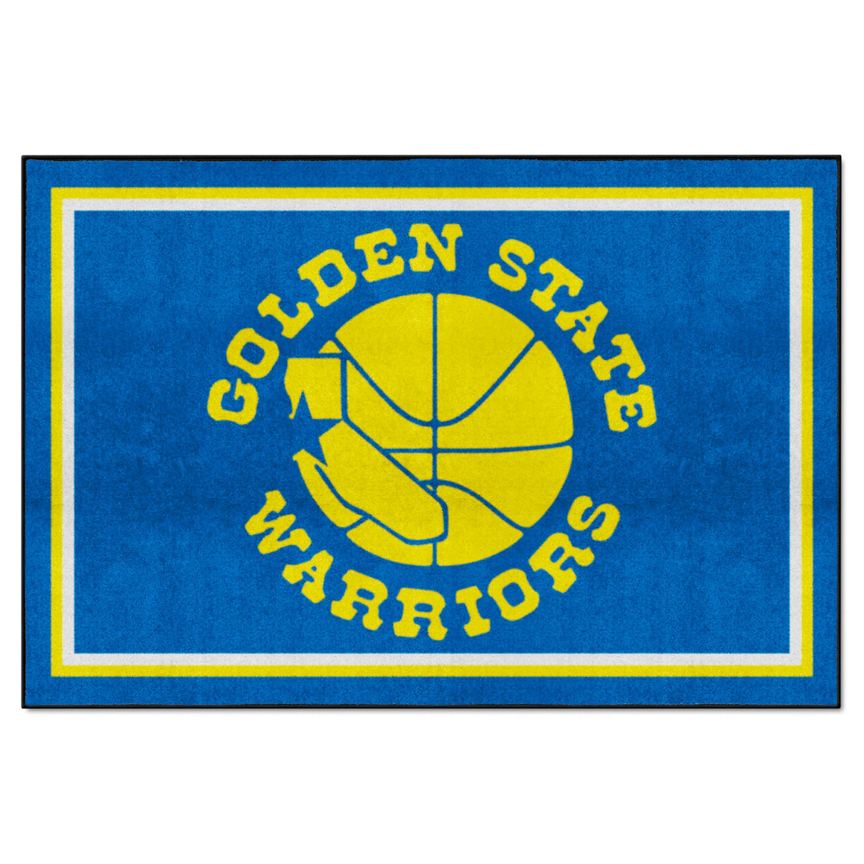Vintage Golden State Warriors 5x8 Rug