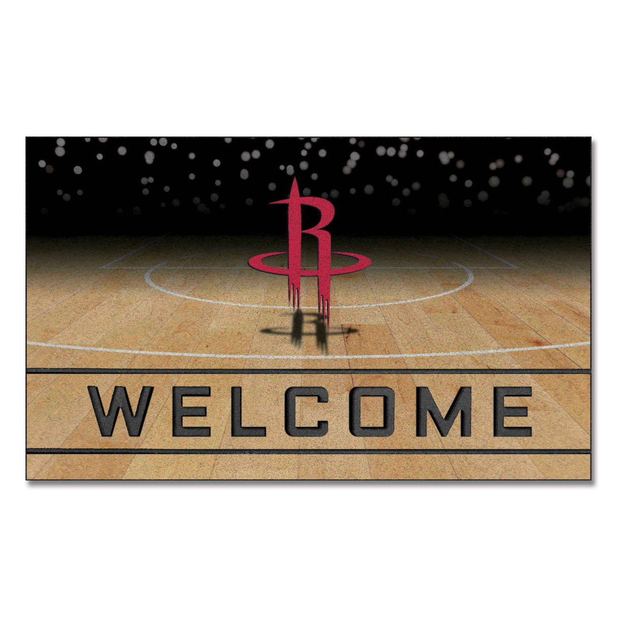 Houston Rockets Crumb Rubber Door Mat