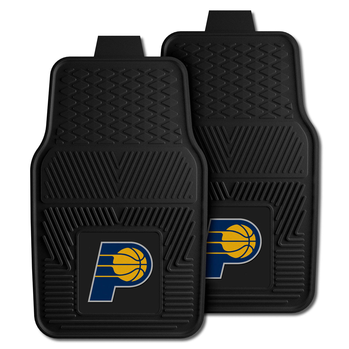 Indiana Pacers 2-pc Vinyl Car Mat Set