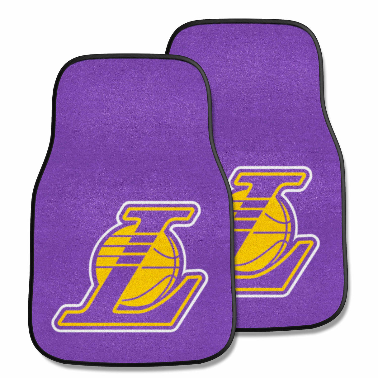LA Lakers 2-pc Carpet Car Mat Set