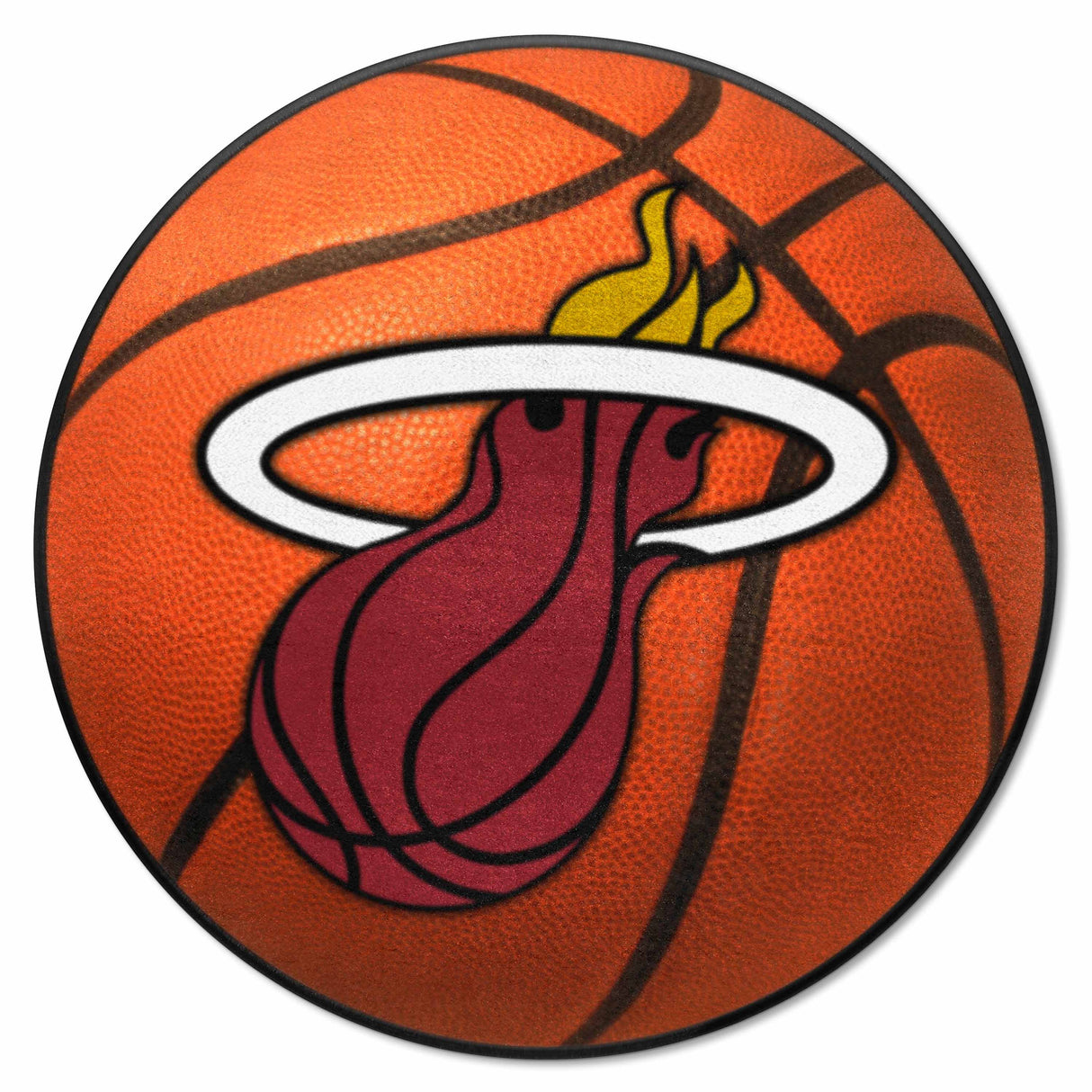 Miami Heat Basketball Mat