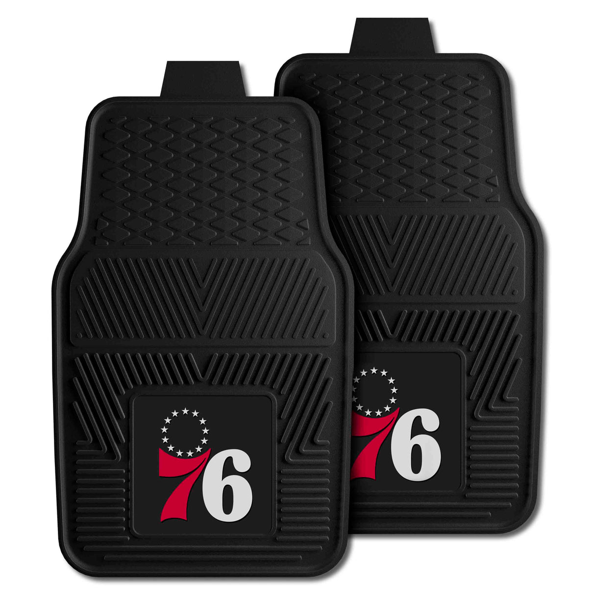 Philadelphia 76ers 2-pc Vinyl Car Mat Set