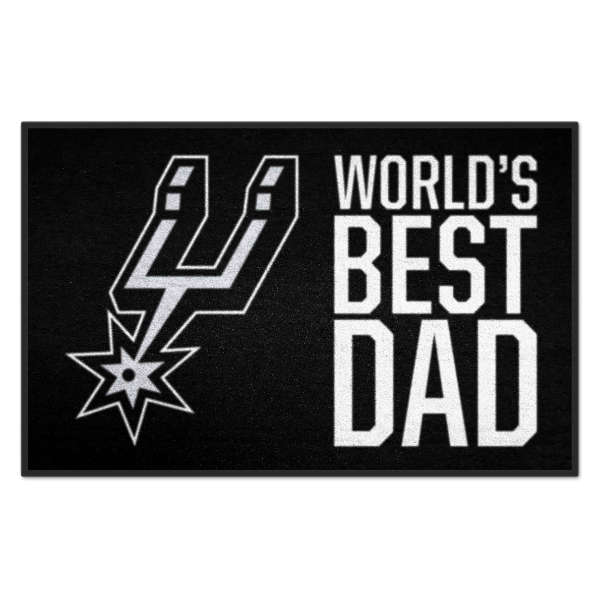 San Antonio Spurs Starter Mat - World's Best Dad