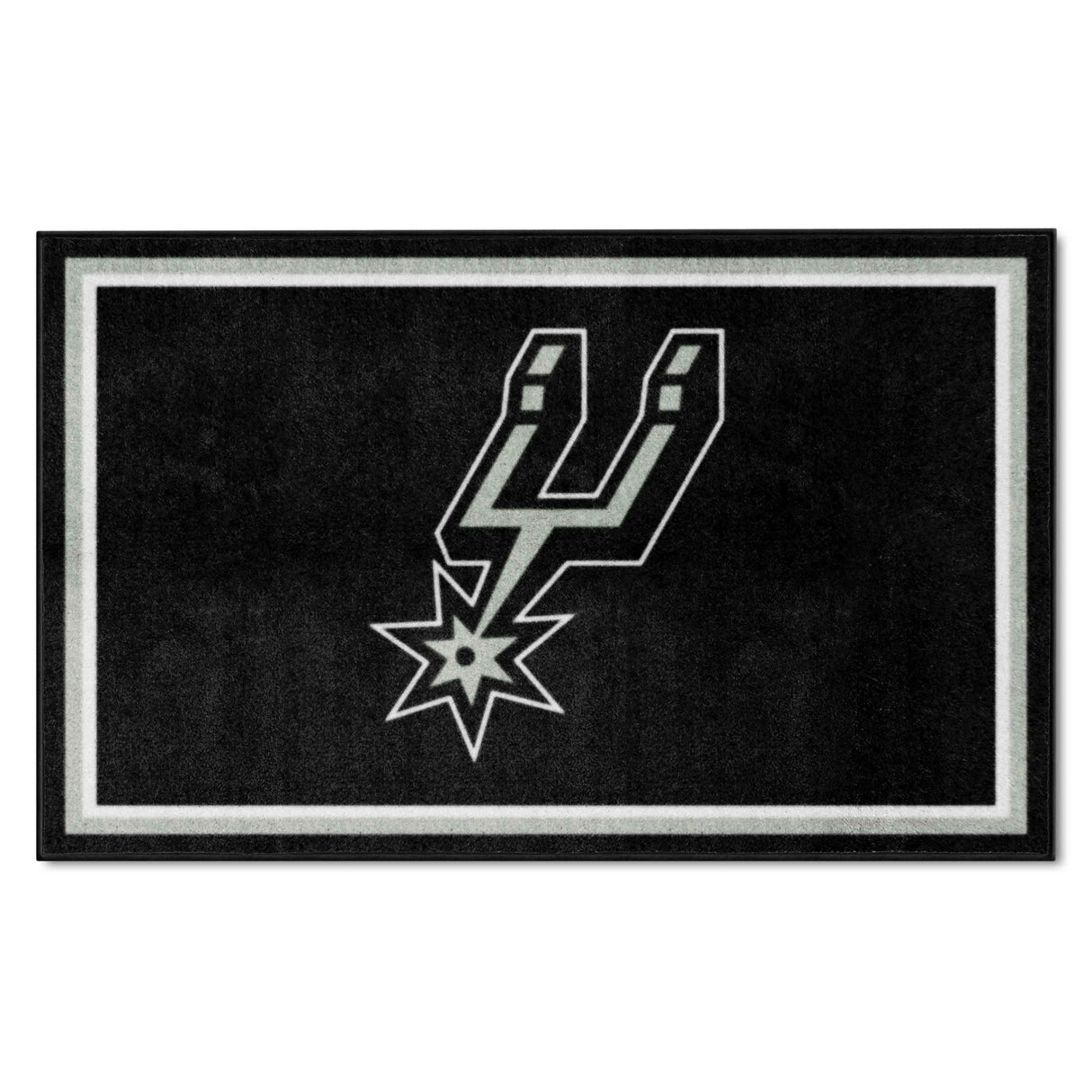 San Antonio Spurs 4x6 Rug
