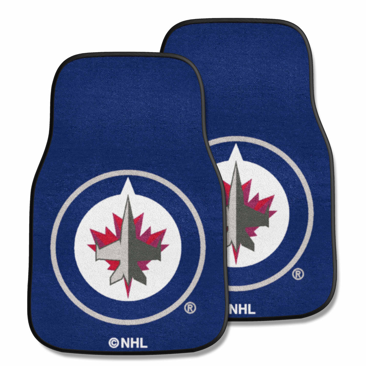 Winnipeg Jets 2-pc Carpet Car Mat Set