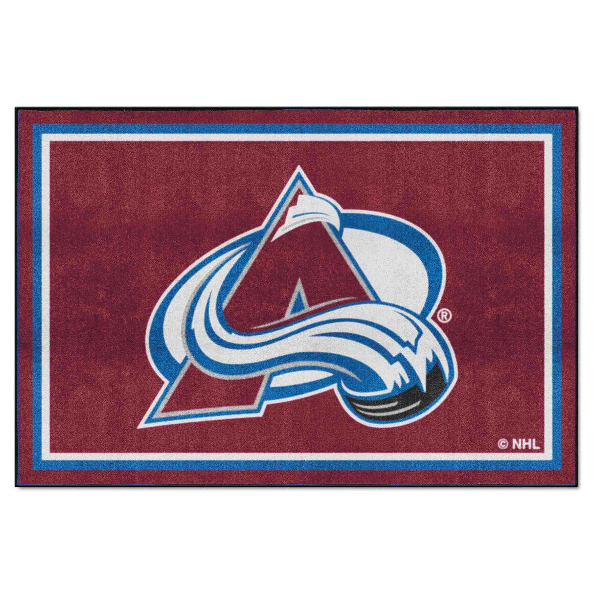Colorado Avalanche 5x8 Rug