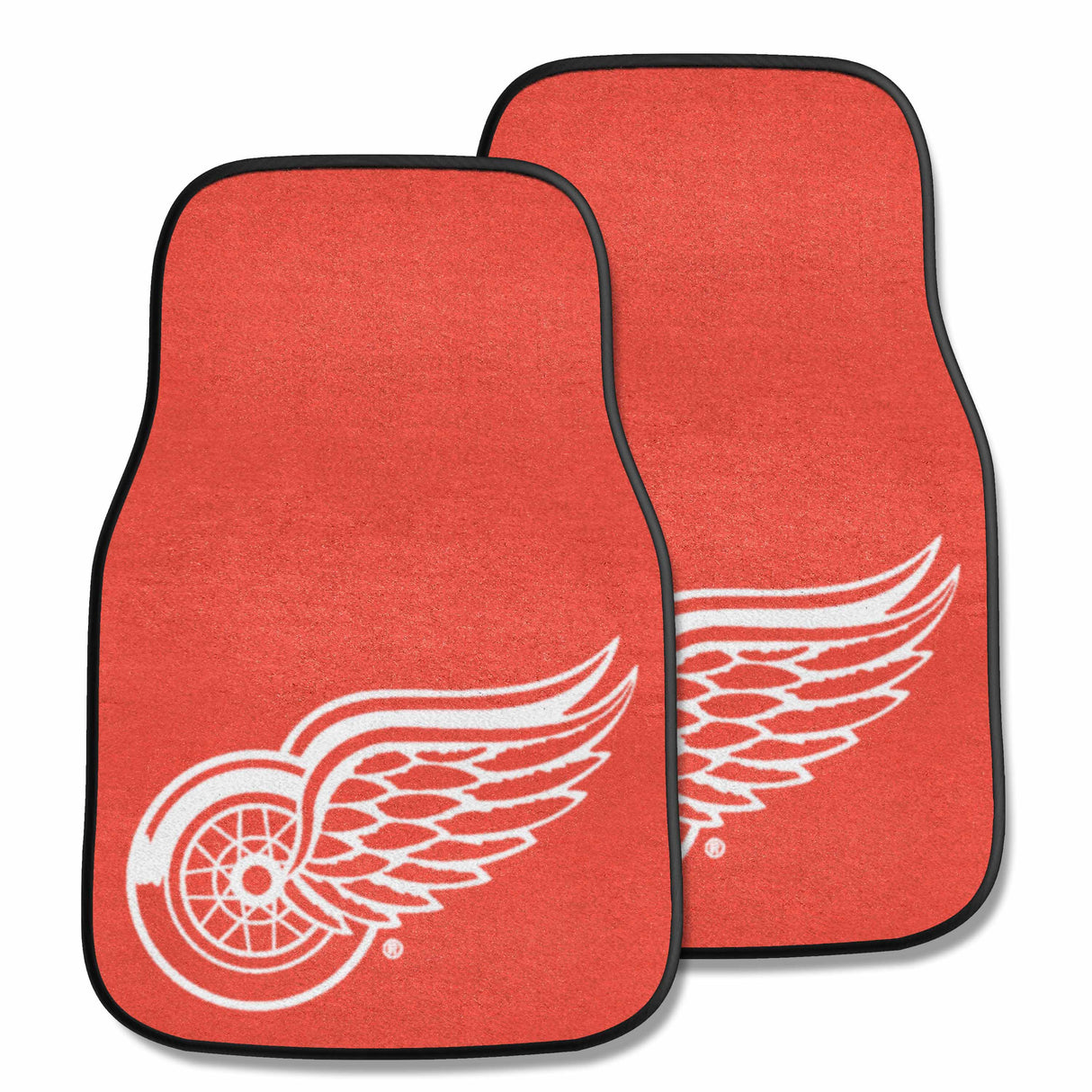 Detroit Red Wings 2-pc Carpet Car Mat Set