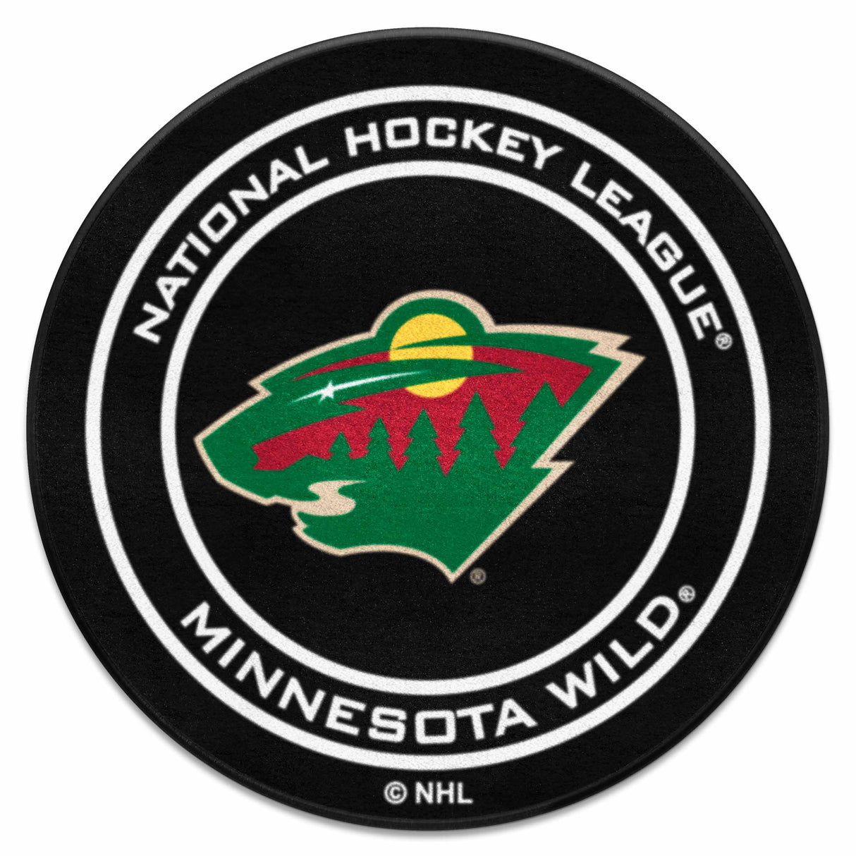 Minnesota Wild Puck Mat