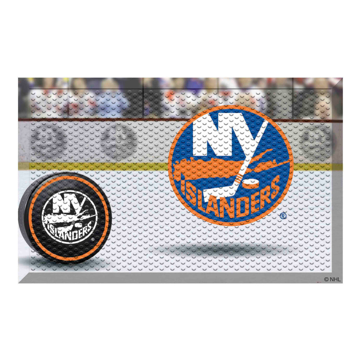 NY Islanders Scraper Mat
