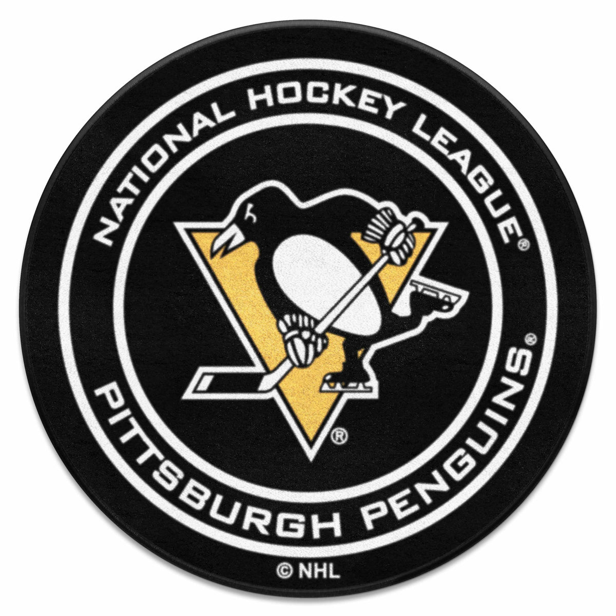 Pittsburgh Penguins Puck Mat