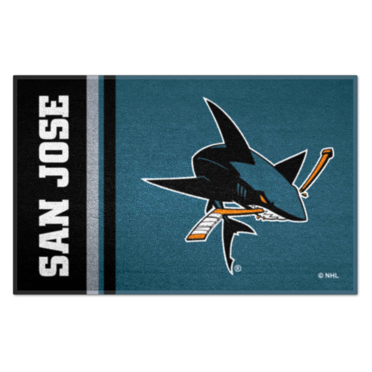 San Jose Sharks Starter Mat - Uniform