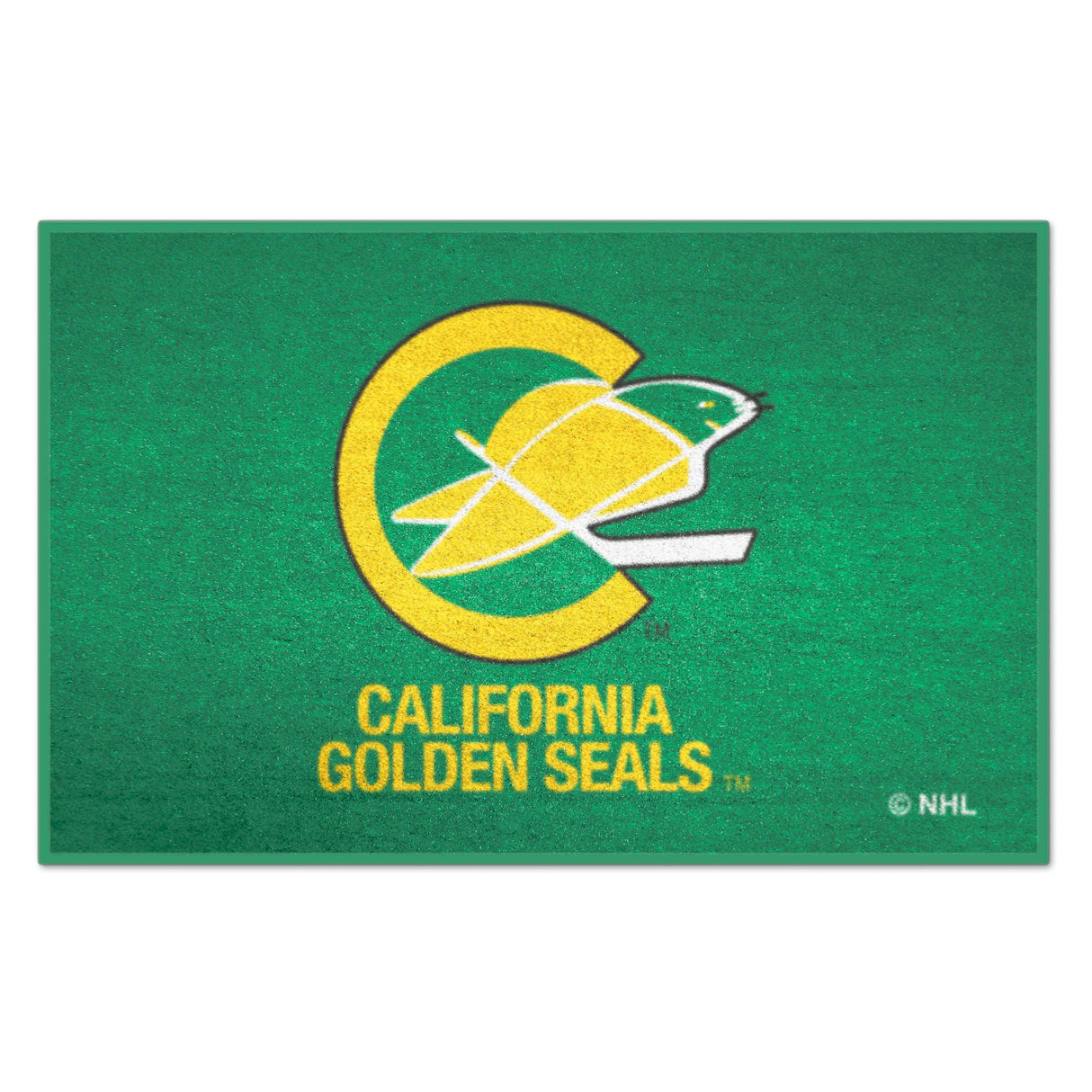 Vintage California Golden Seals Starter Mat - Retro