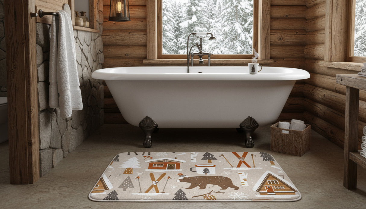 Après Ski Memory Foam Bath Mat