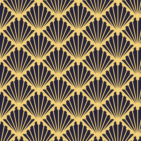 Art Deco Fan Vinyl Mat