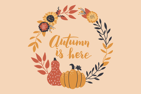 Autumn is Here Entry Mat