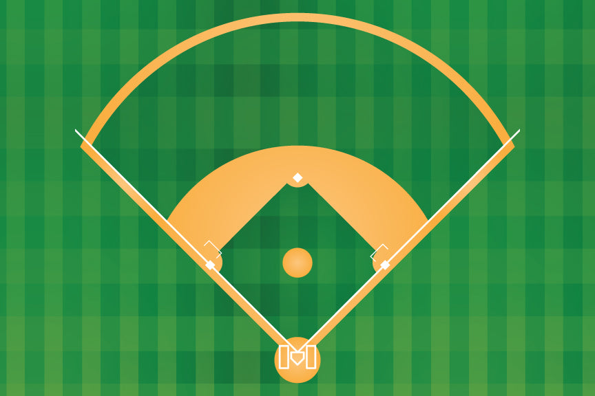 Baseball Vinyl Mat