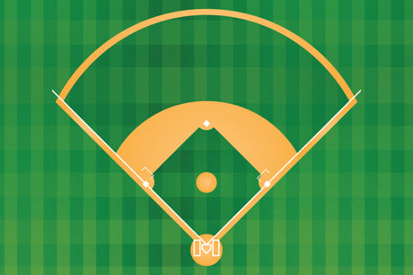 Baseball Vinyl Mat
