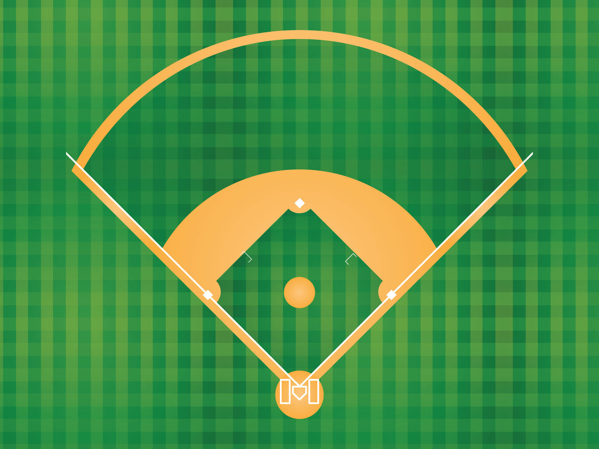Baseball Vinyl Mat