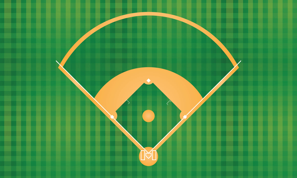 Baseball Vinyl Mat
