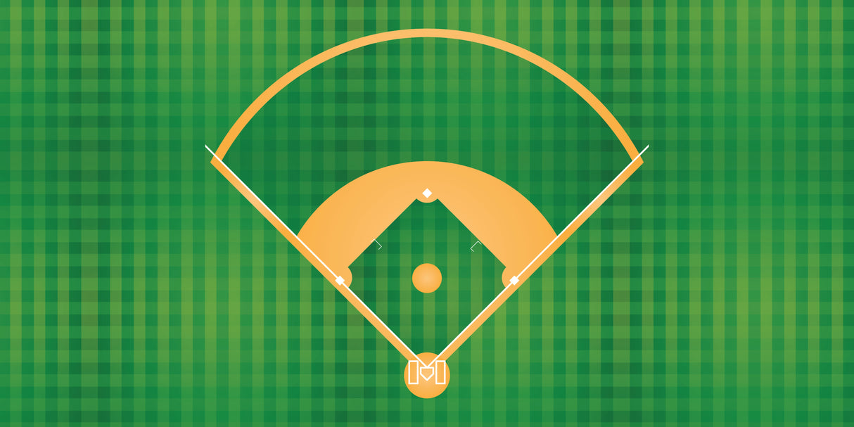 Baseball Vinyl Mat