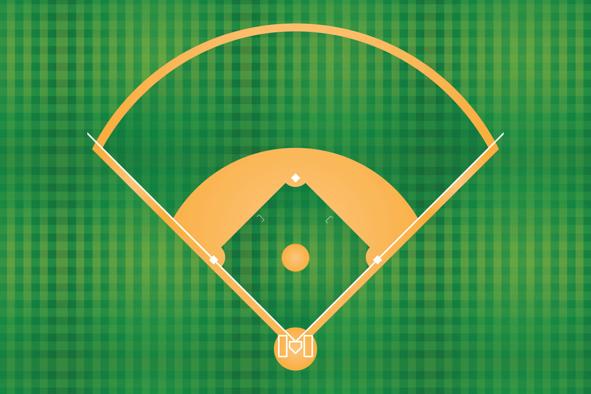 Baseball Vinyl Mat