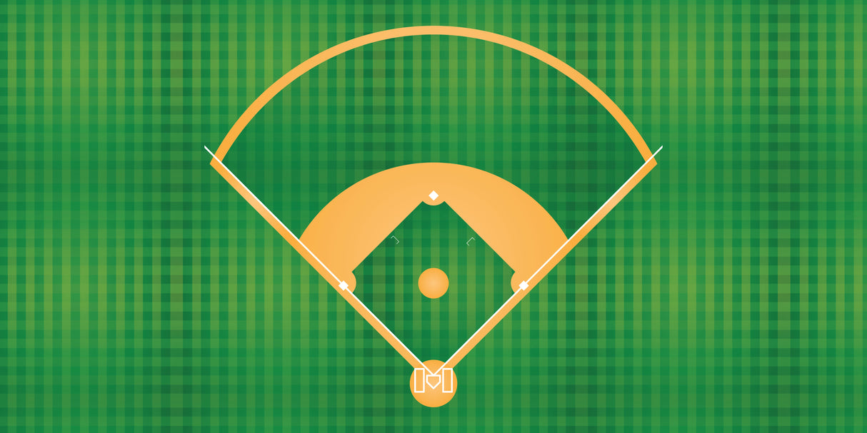 Baseball Vinyl Mat