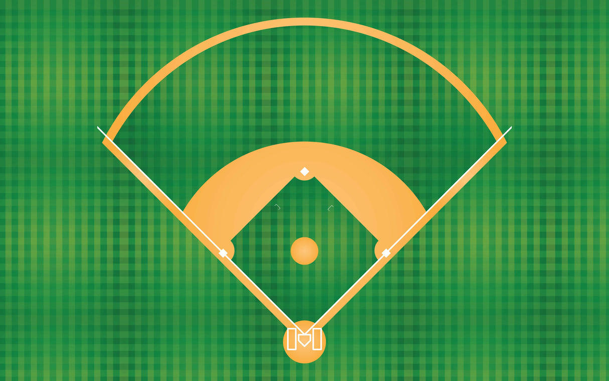 Baseball Vinyl Mat