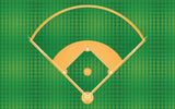 Baseball Vinyl Mat