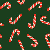 Candy Canes Vinyl Mat