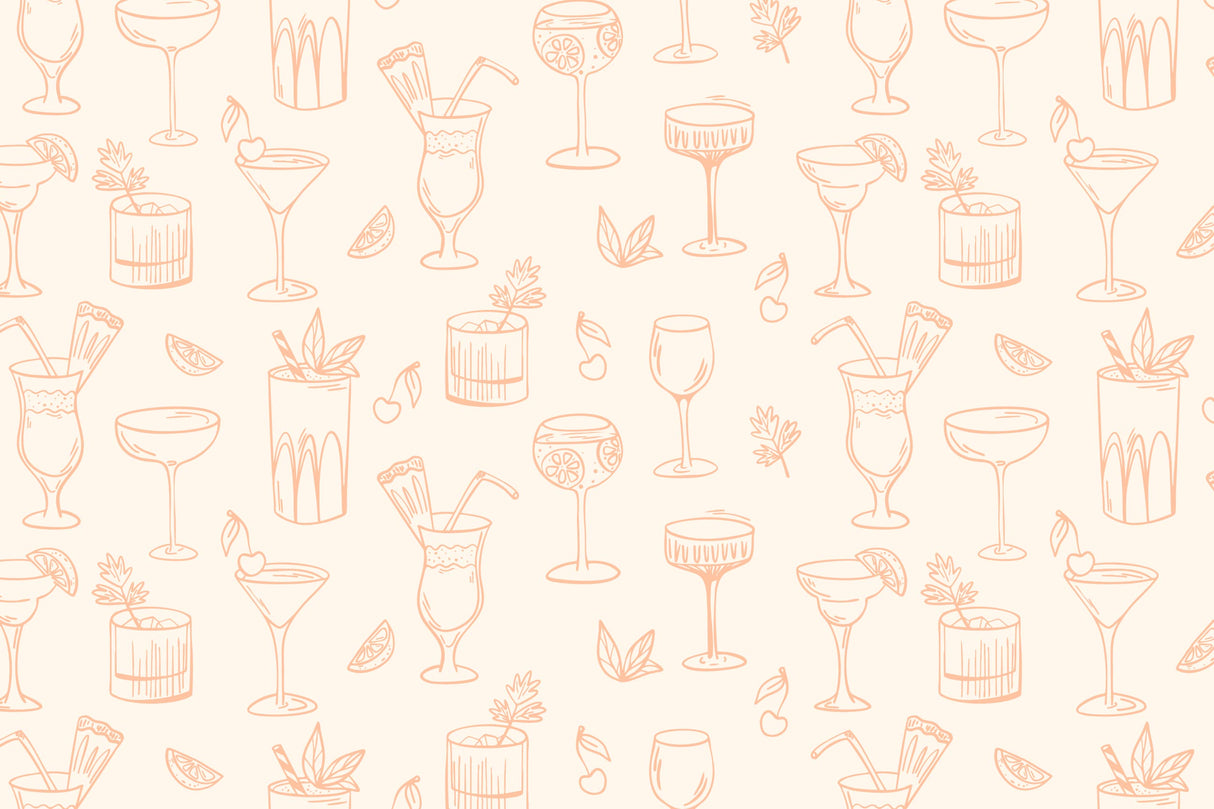 Cocktail Vinyl Mat