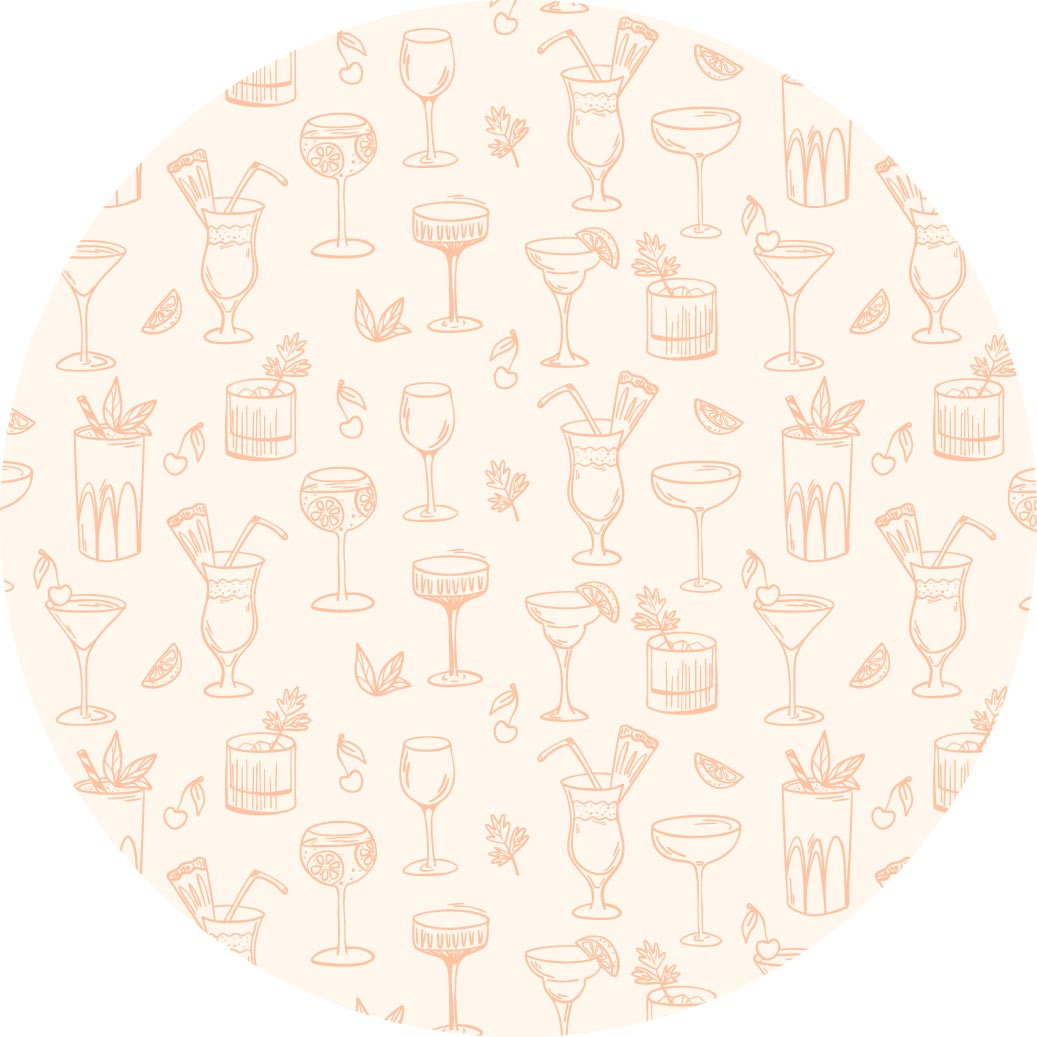 Cocktail Vinyl Mat