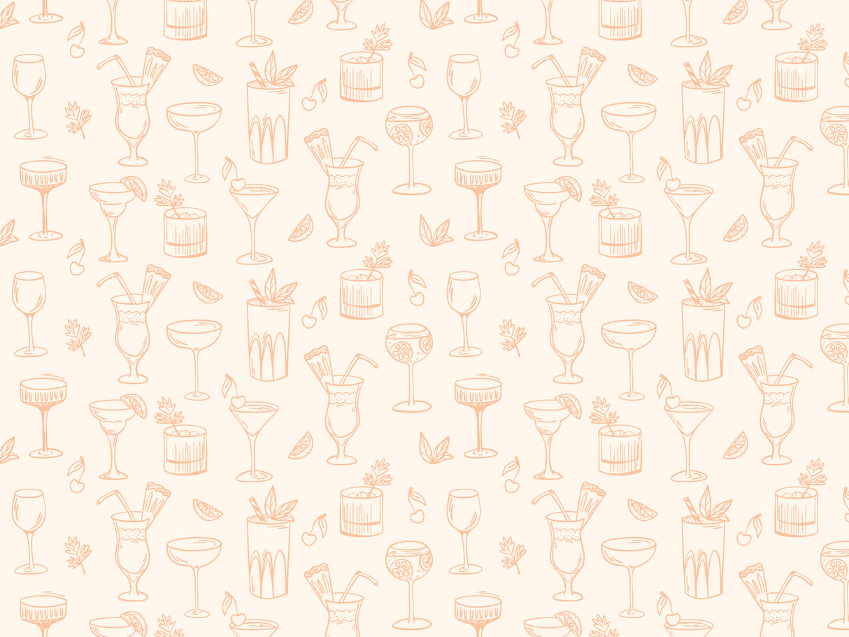 Cocktail Vinyl Mat