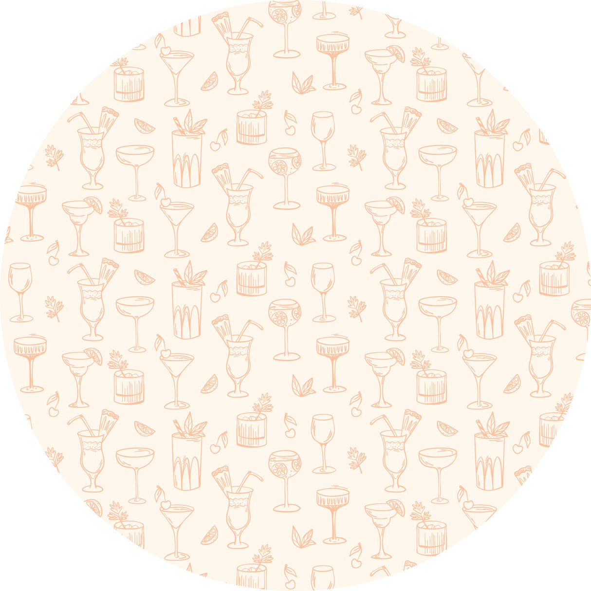 Cocktail Vinyl Mat