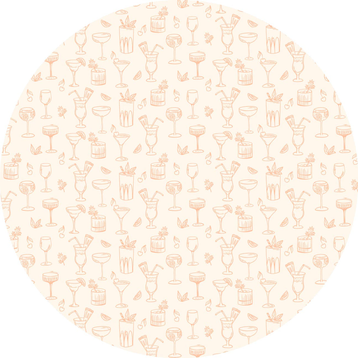 Cocktail Vinyl Mat