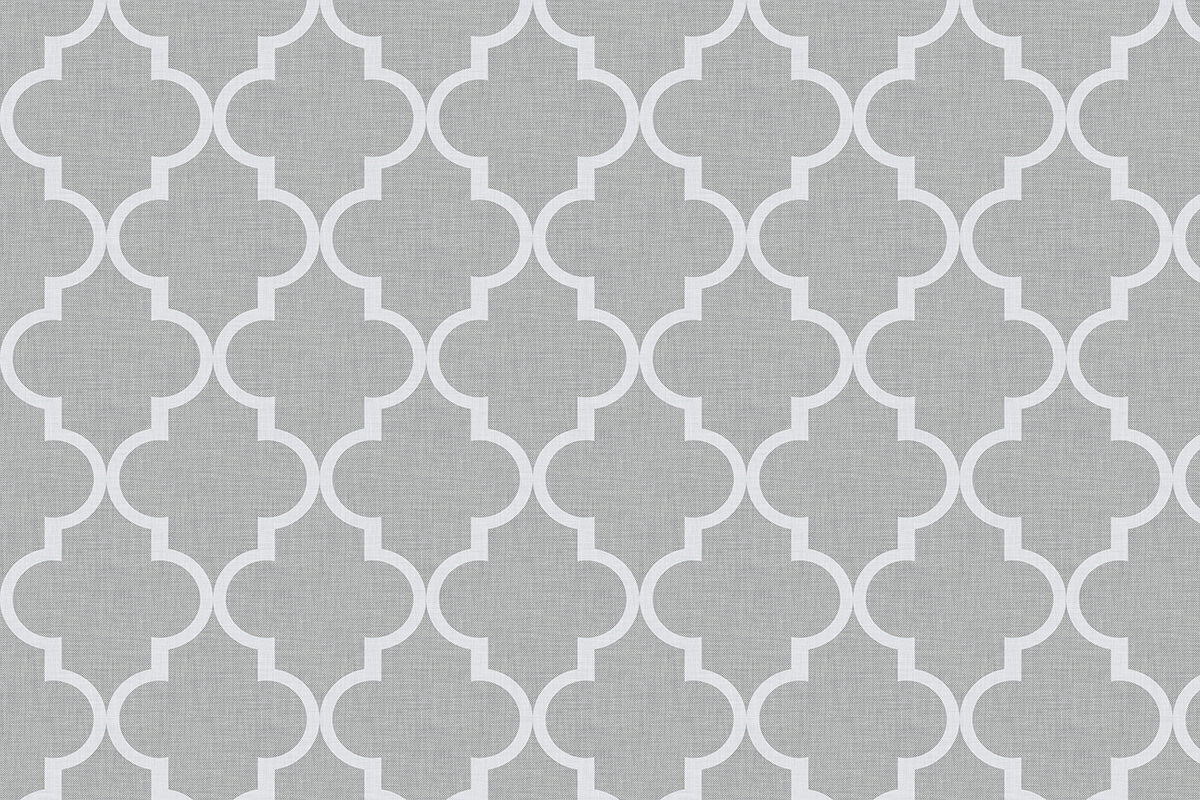 Quatrefoil Mat (P170)