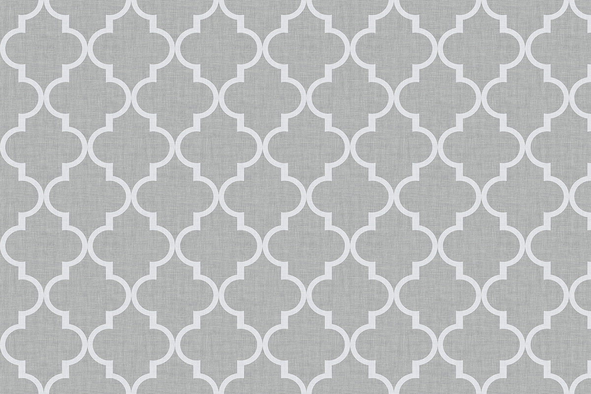 Quatrefoil Mat (P170)