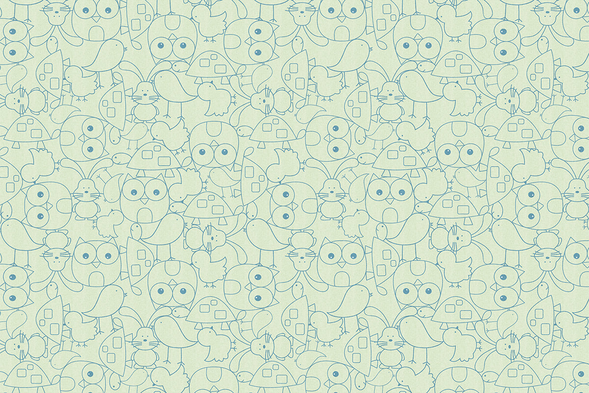 Cute Critters Mat (P394)