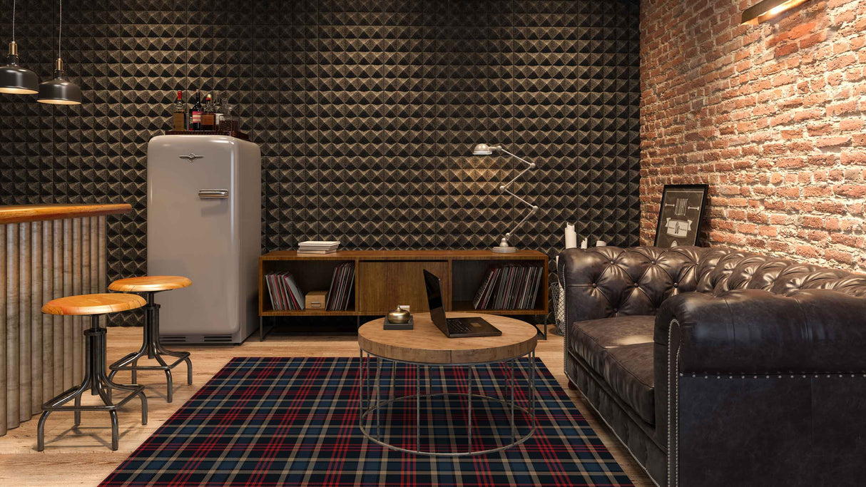 Plaid Vinyl Mat