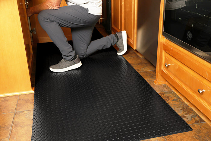 Anti-Fatigue Cushioned G-Floor Diamond Tread Mats