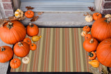 Fall Stripe Entry Mat