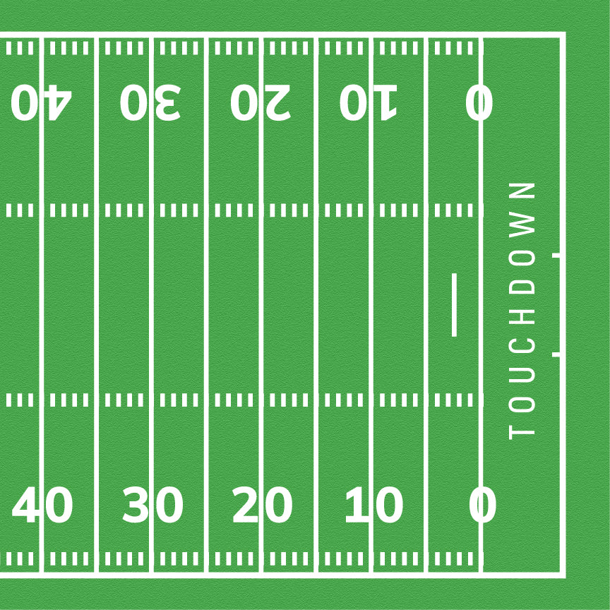 Football Vinyl Mat
