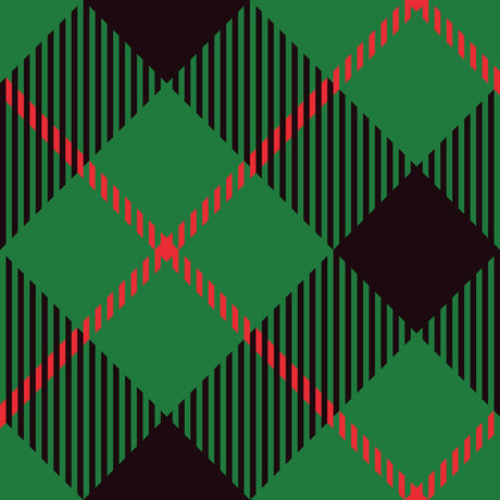 Grinch Plaid Berber Impressions Mat