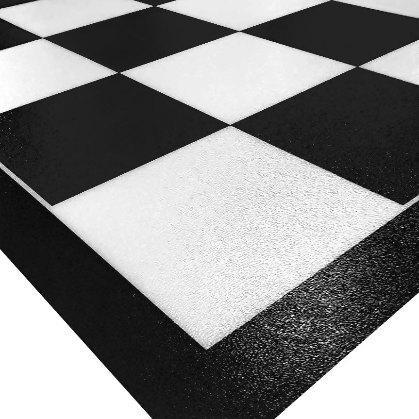 Checkerboard Imaged Parking Pad