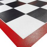 Checkerboard Imaged Parking Pad