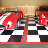Checkerboard Imaged Parking Pad